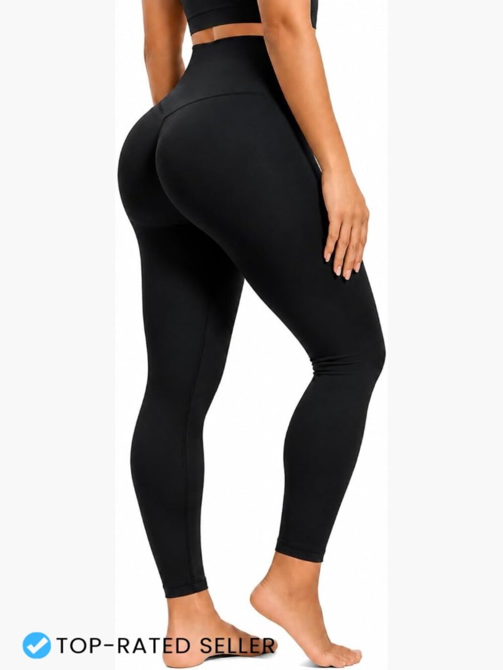 High Waisted Tummy Control Leggings Soft 4 Way Stretch Workout Yoga Lounge Pants